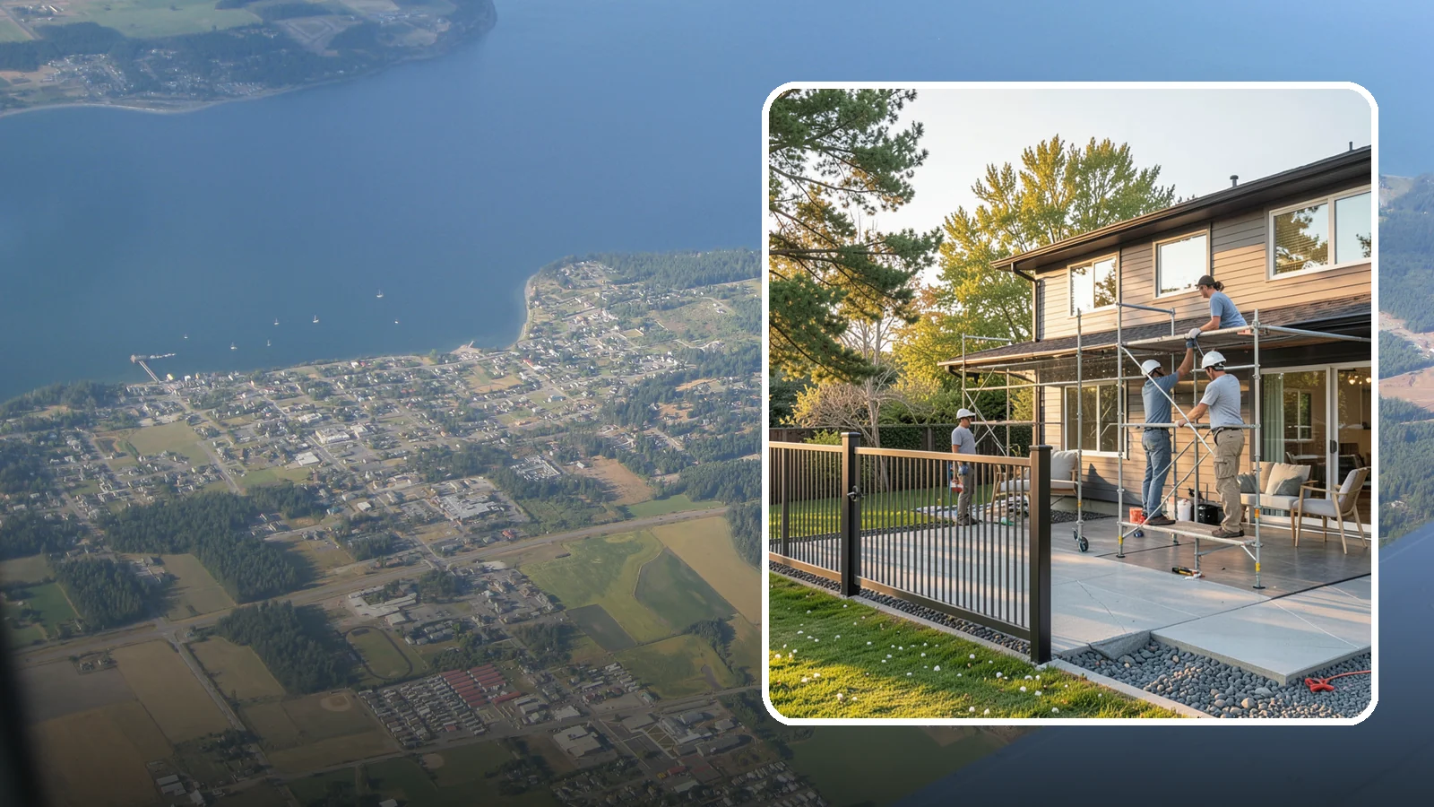 Glass Enclosure Installation in Coupeville, Island County, WA - Installation of glass panel systems that enclose patios, porches, or entryways.