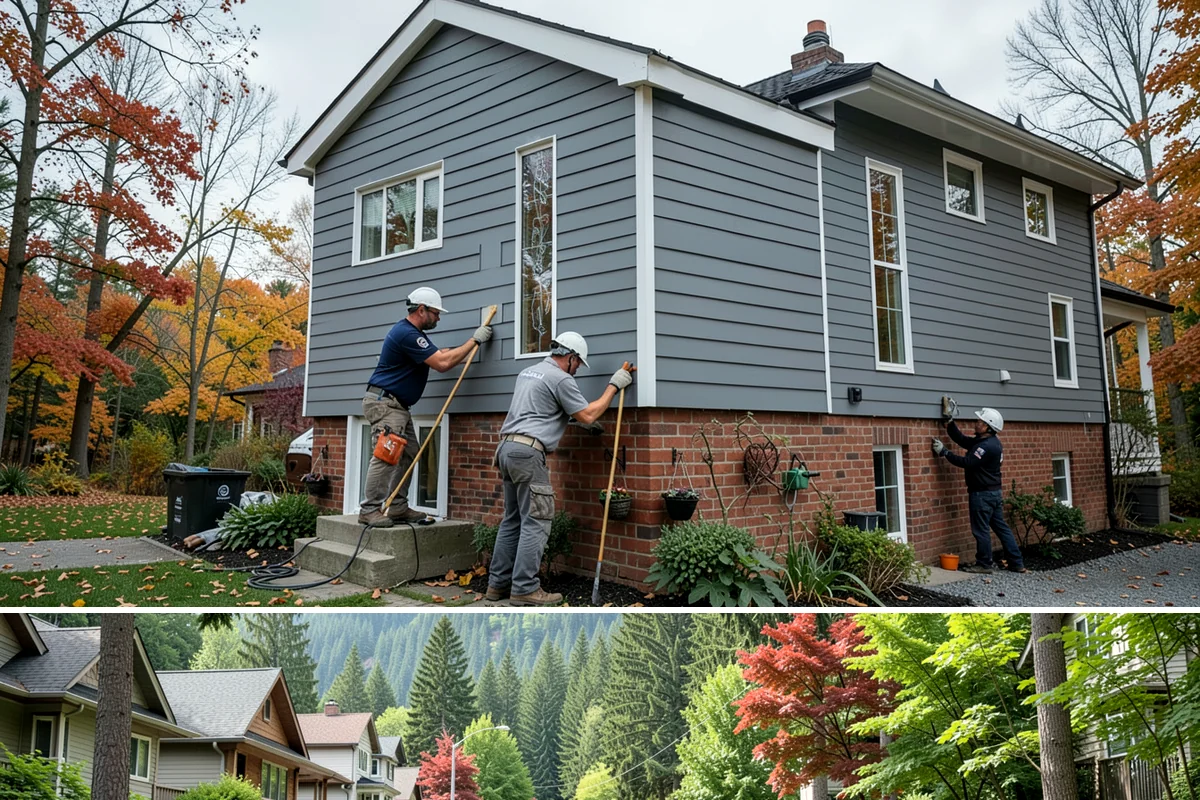 Glass Enclosure Installation in Darrington, Snohomish County, WA - We install and seal glass enclosures during dry stretches to lock out moisture from the start.