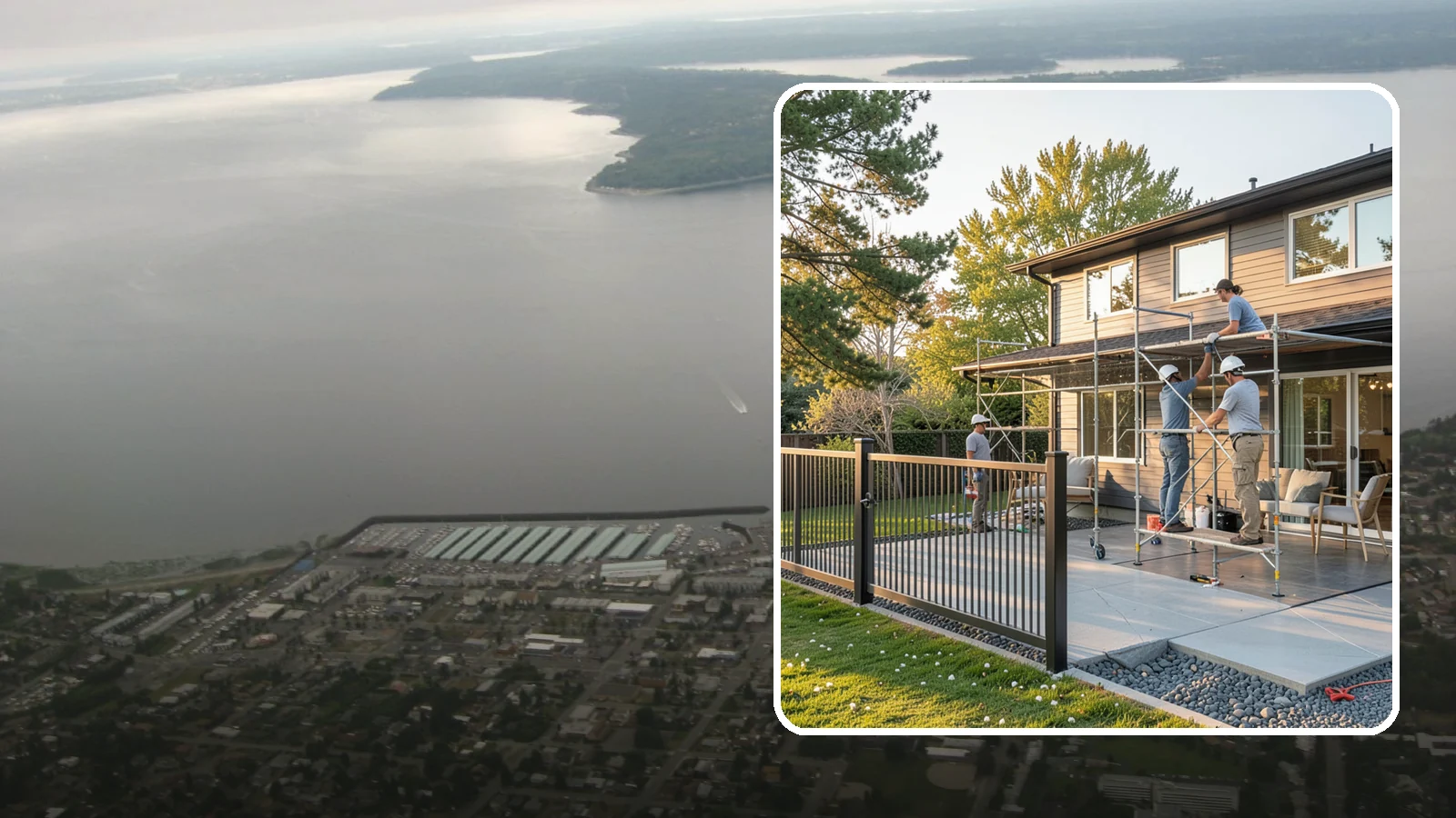 Glass Enclosure Installation in Des Moines, King County, WA - Installation of glass panel systems that enclose patios, porches, or entryways.