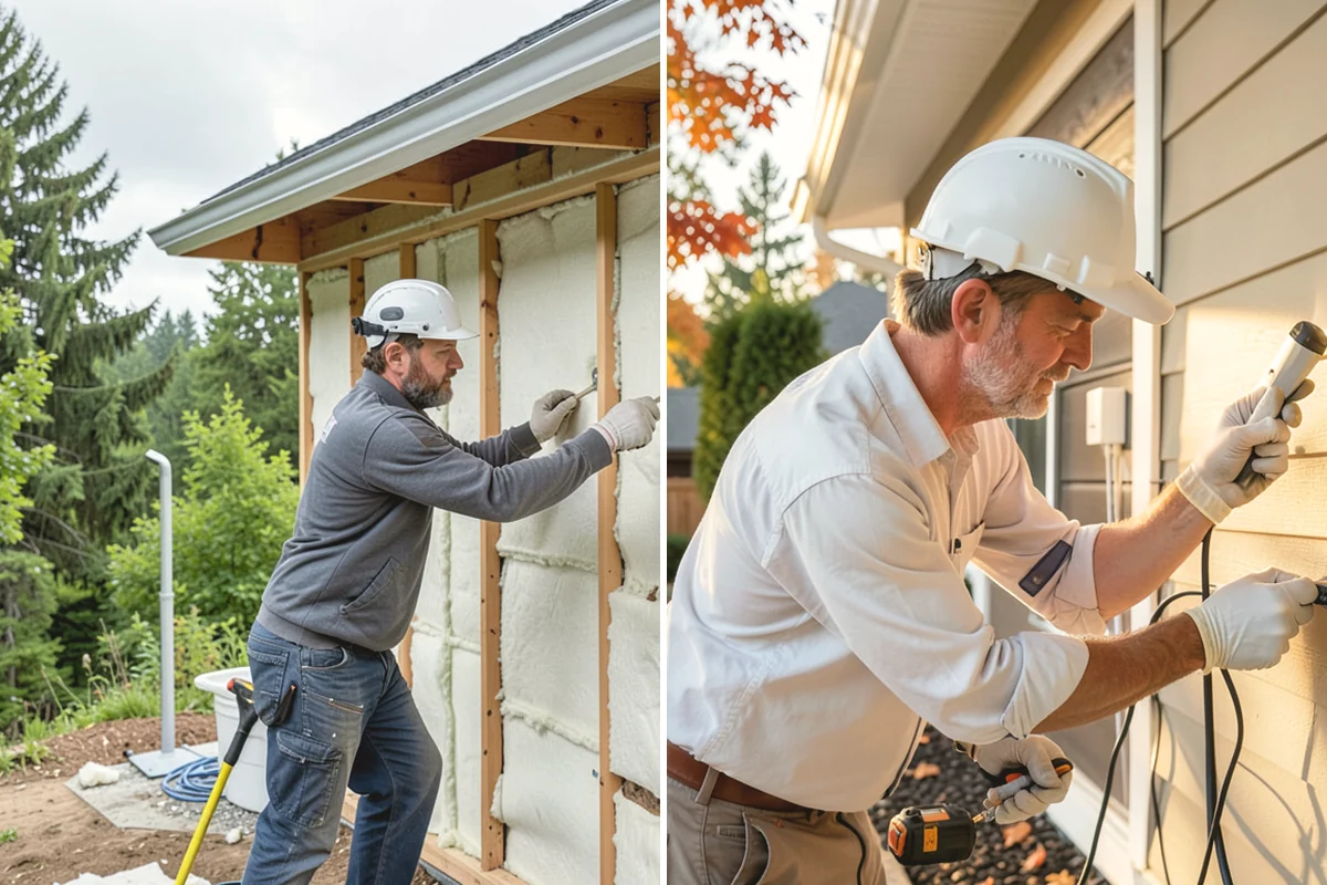 Glass Enclosure Installation in Duvall, King County, WA - Measure the opening and select the panel system