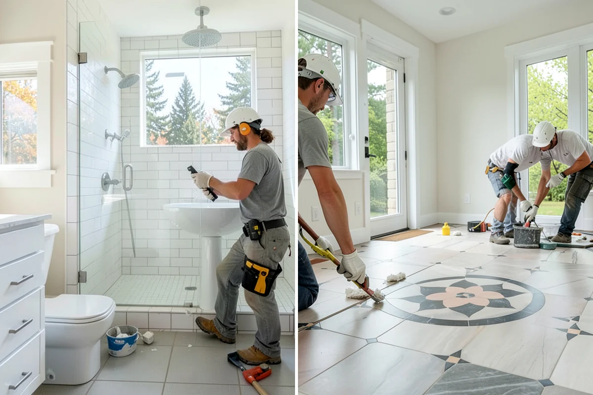 Glass Enclosure Installation in Everett, Snohomish County, WA - Measure the opening and select the panel system