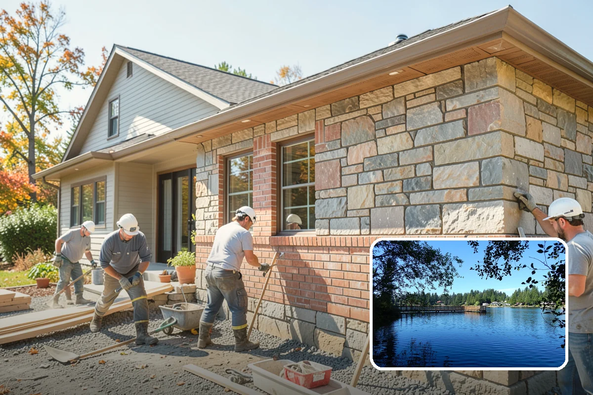 Glass Enclosure Installation in Federal Way, King County, WA - Wind and rain protection with open views