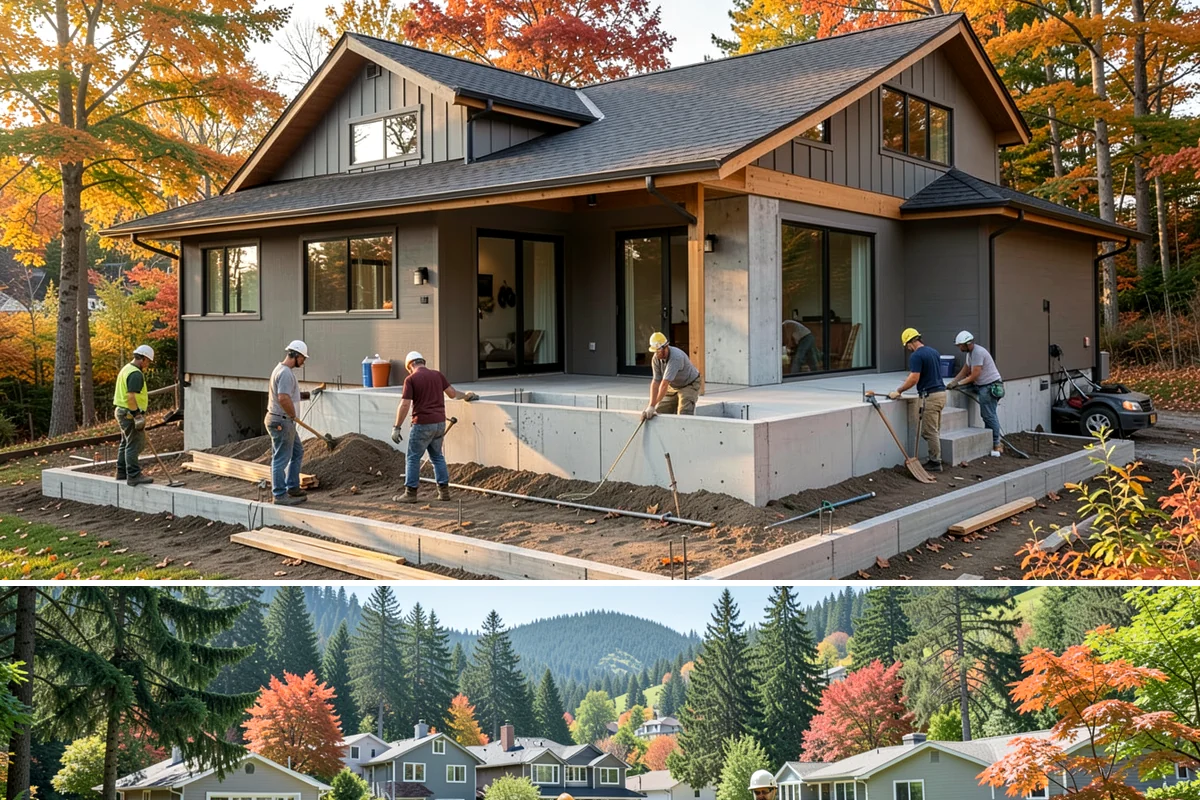 Glass Enclosure Installation in Fircrest, Pierce County, WA - We install and seal glass enclosures during dry stretches to lock out moisture from the start.