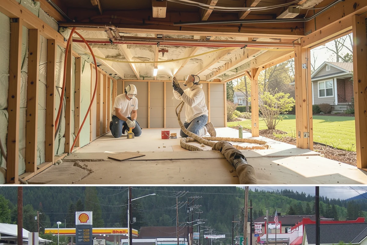 Glass Enclosure Installation in Granite Falls, Snohomish County, WA - We install and seal glass enclosures during dry stretches to lock out moisture from the start.