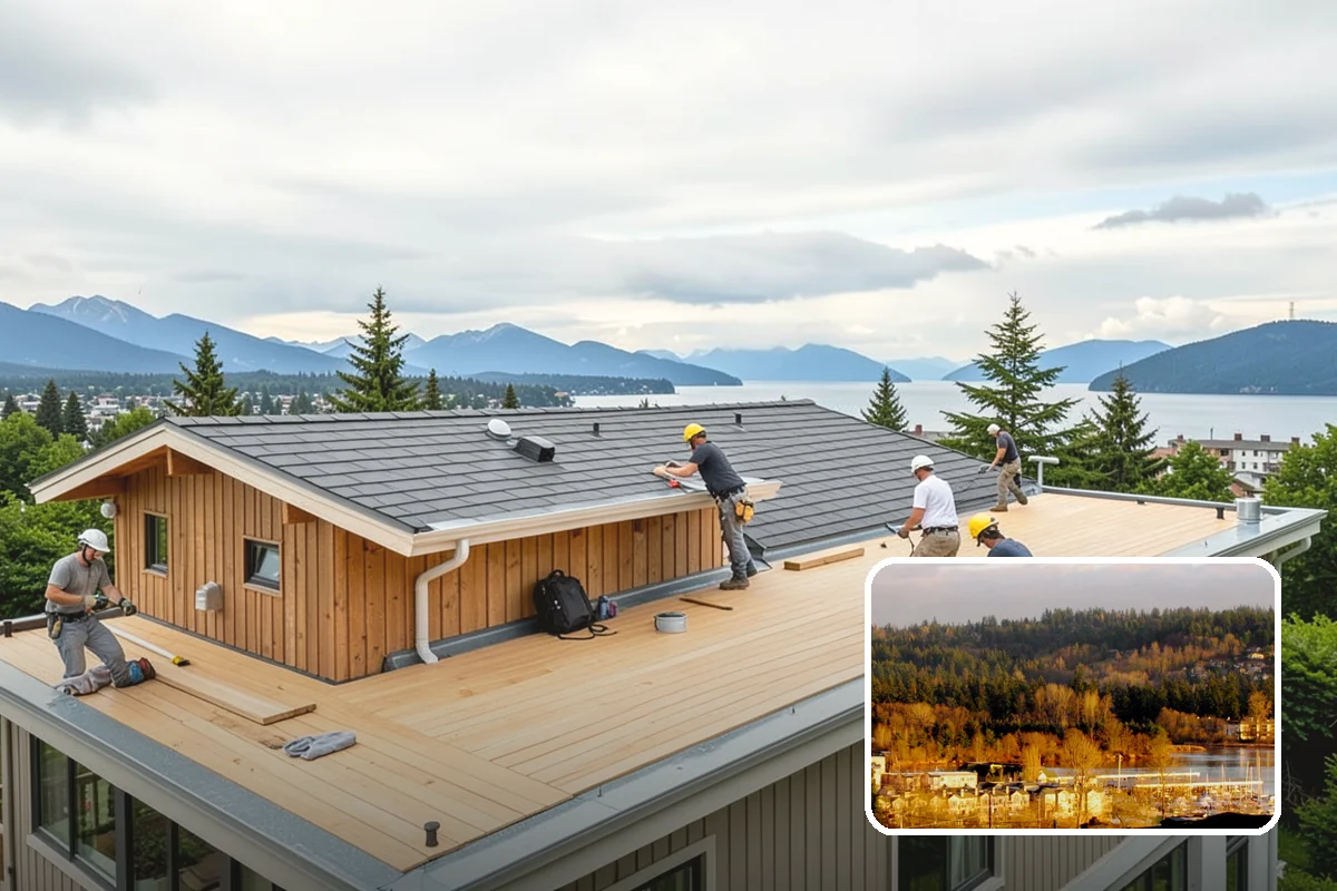 Glass Enclosure Installation in Kenmore, King County, WA - Wind and rain protection with open views