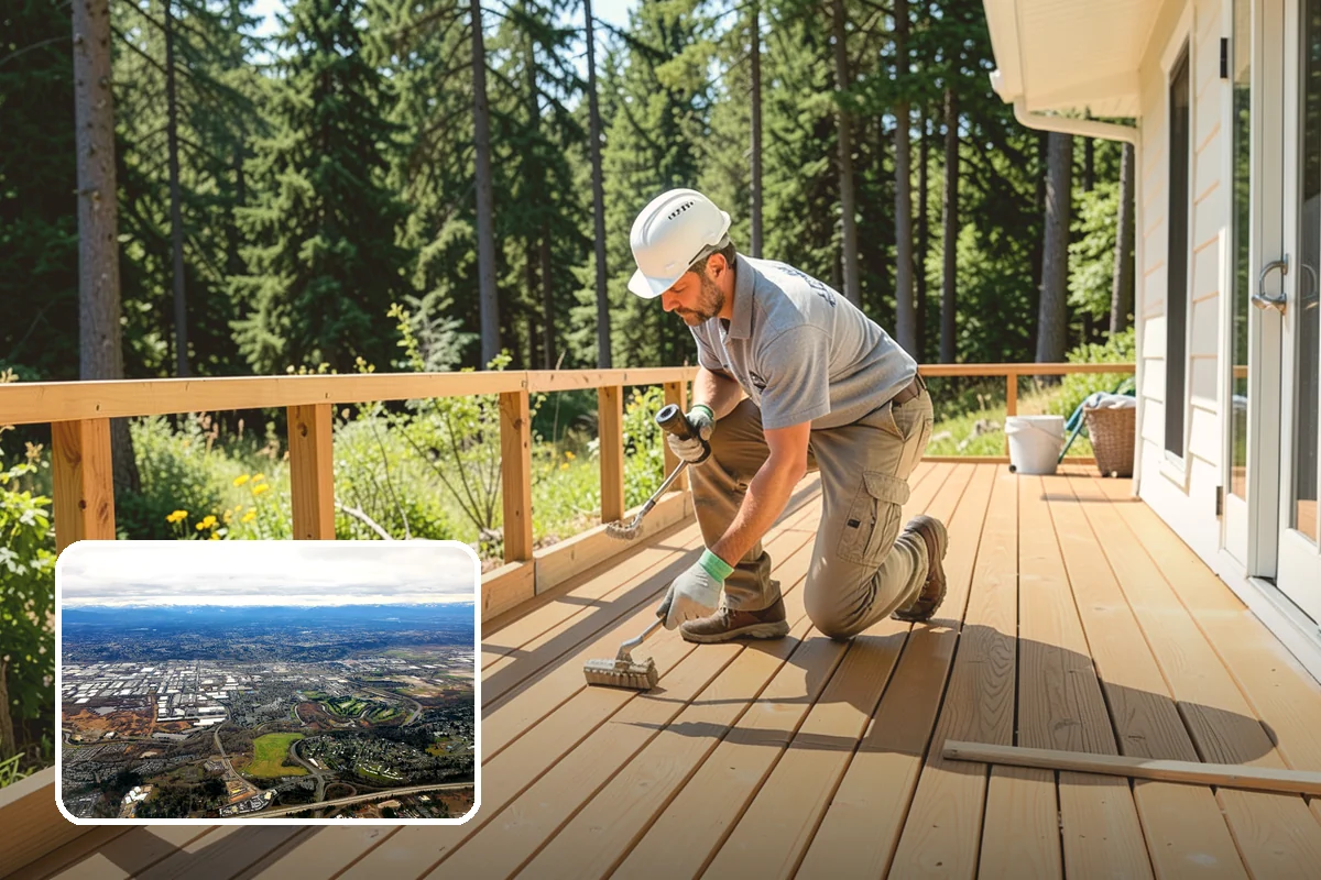 Glass Enclosure Installation in Kent, King County, WA - Wind and rain protection with open views