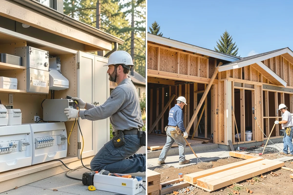 Glass Enclosure Installation in La Conner, Skagit County, WA - Measure the opening and select the panel system