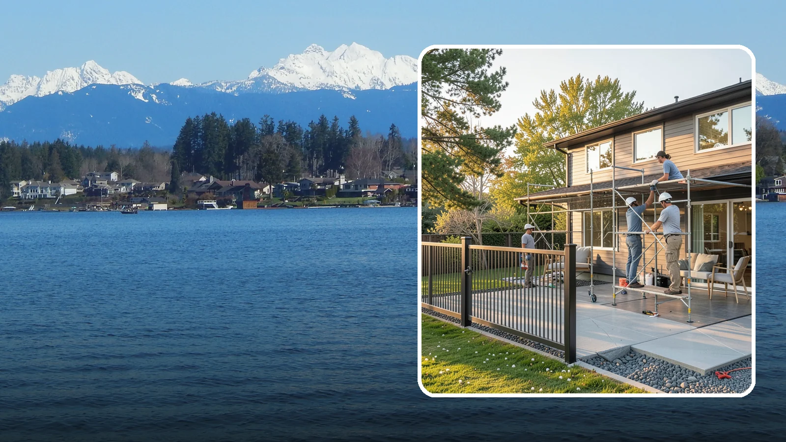 Glass Enclosure Installation in Lake Stevens, Snohomish County, WA - Installation of glass panel systems that enclose patios, porches, or entryways.