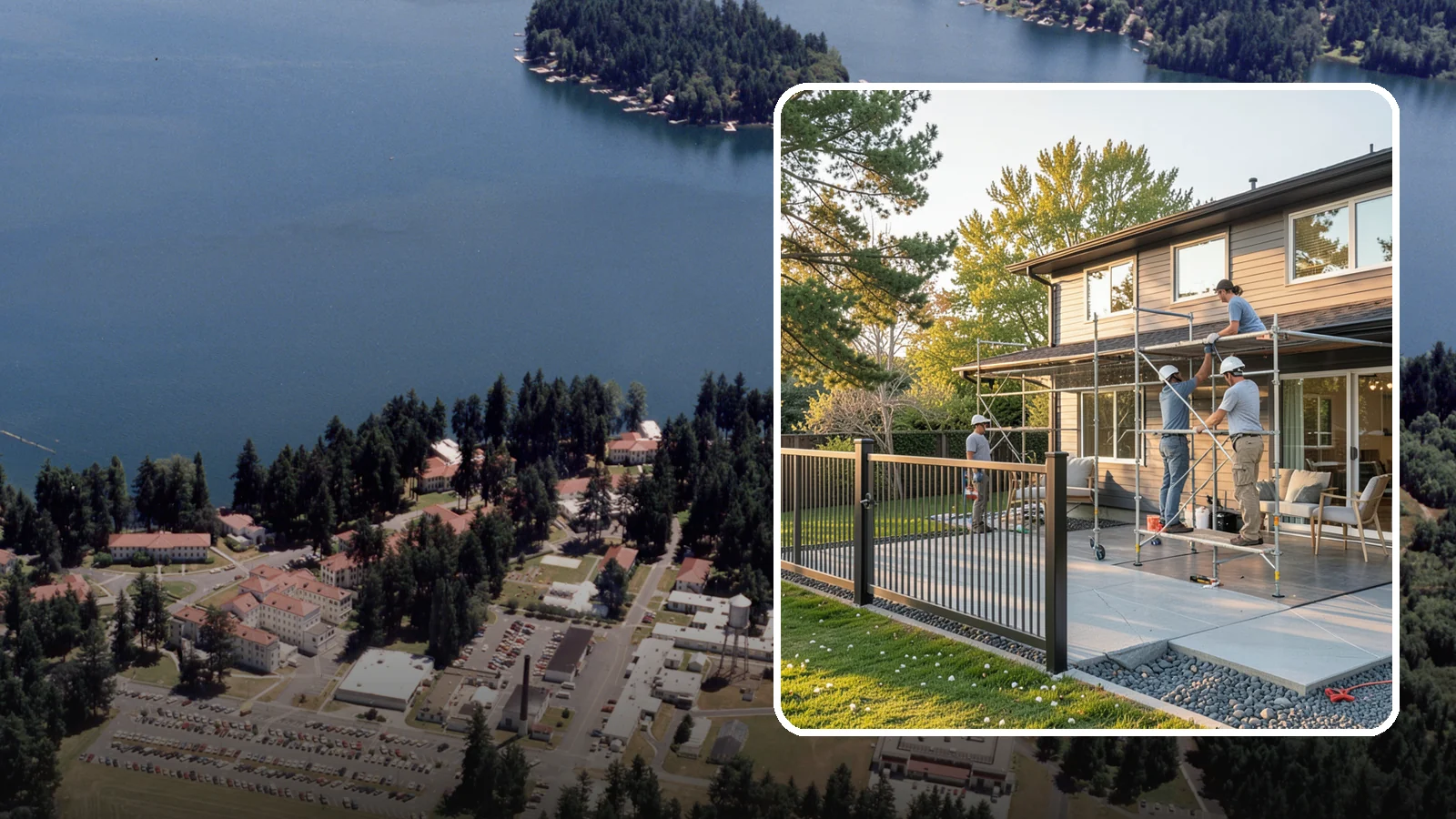 Glass Enclosure Installation in Lakewood, Pierce County, WA - Installation of glass panel systems that enclose patios, porches, or entryways.