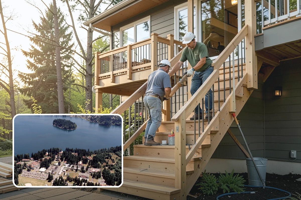 Glass Enclosure Installation in Lakewood, Pierce County, WA - Wind and rain protection with open views