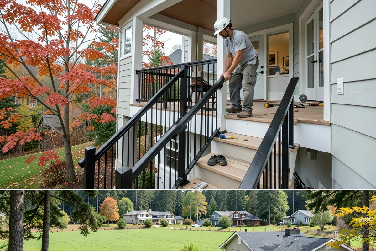 Glass Enclosure Installation in Lyman, Skagit County, WA - We install and seal glass enclosures during dry stretches to lock out moisture from the start.