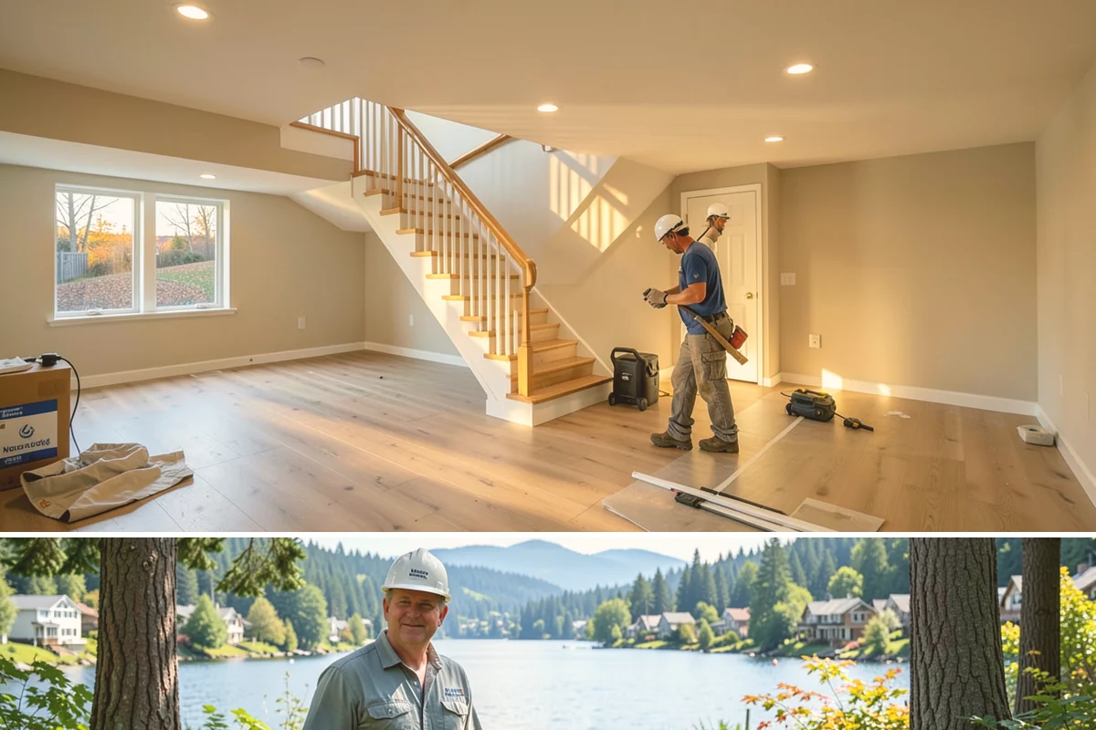 Glass Enclosure Installation in Milton, King County, WA - We install and seal glass enclosures during dry stretches to lock out moisture from the start.