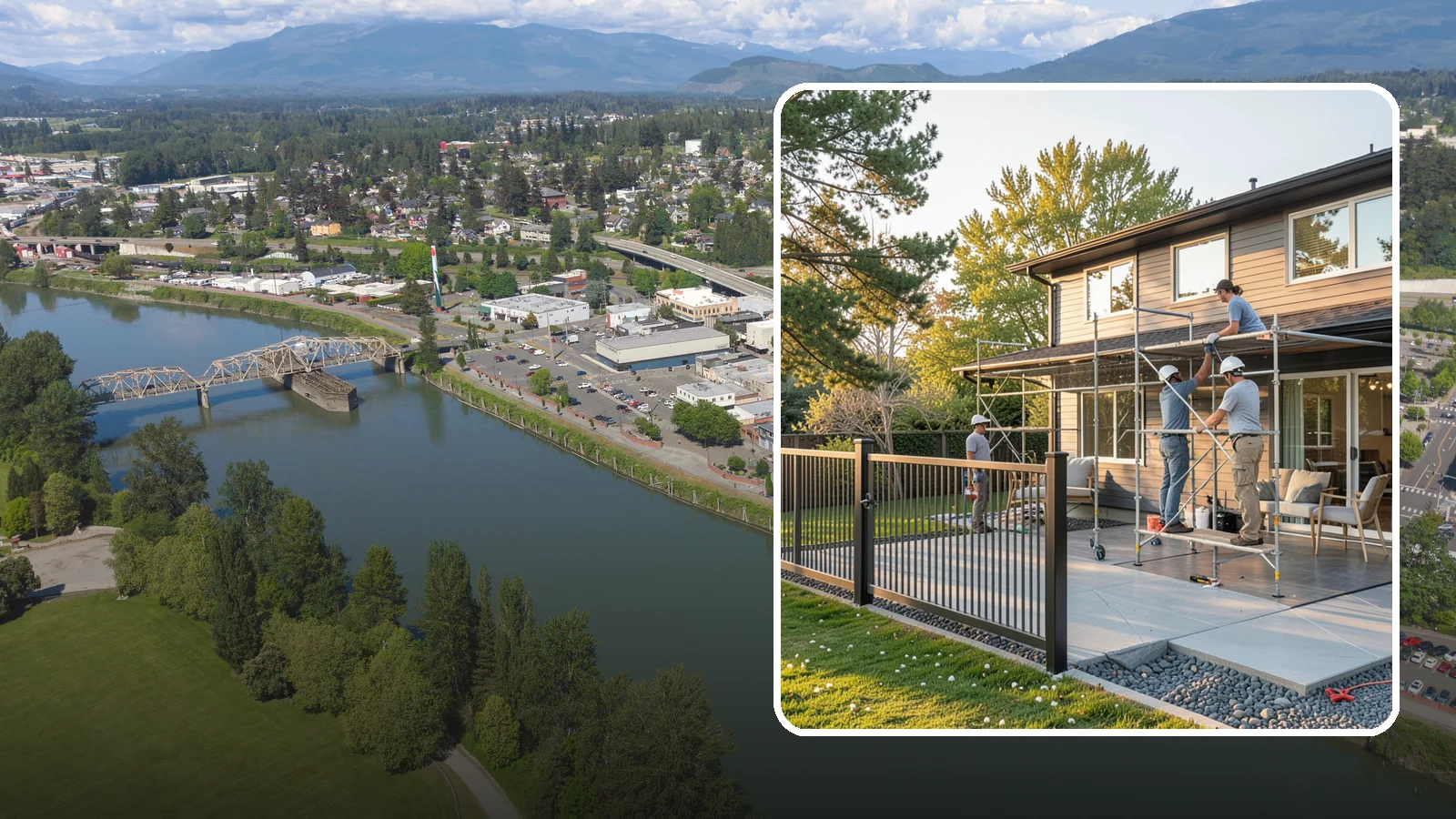 Glass Enclosure Installation in Mount Vernon, Skagit County, WA - Installation of glass panel systems that enclose patios, porches, or entryways.