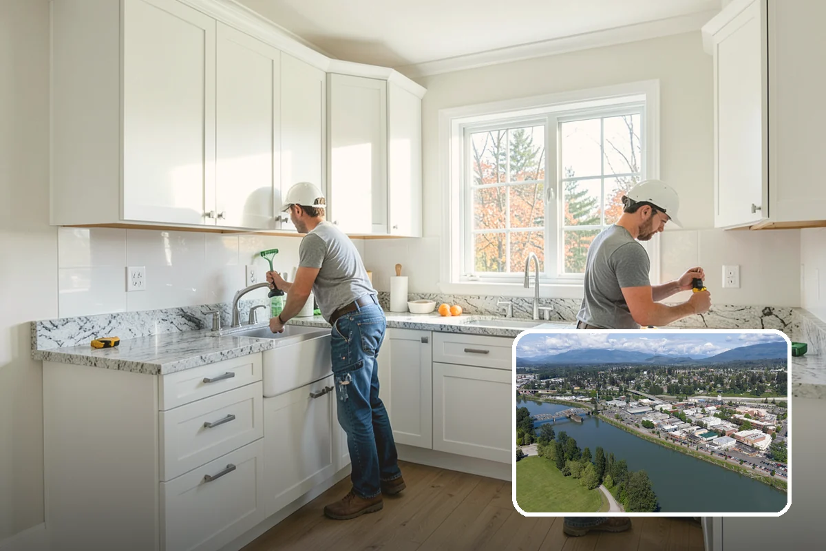 Glass Enclosure Installation in Mount Vernon, Skagit County, WA - Wind and rain protection with open views
