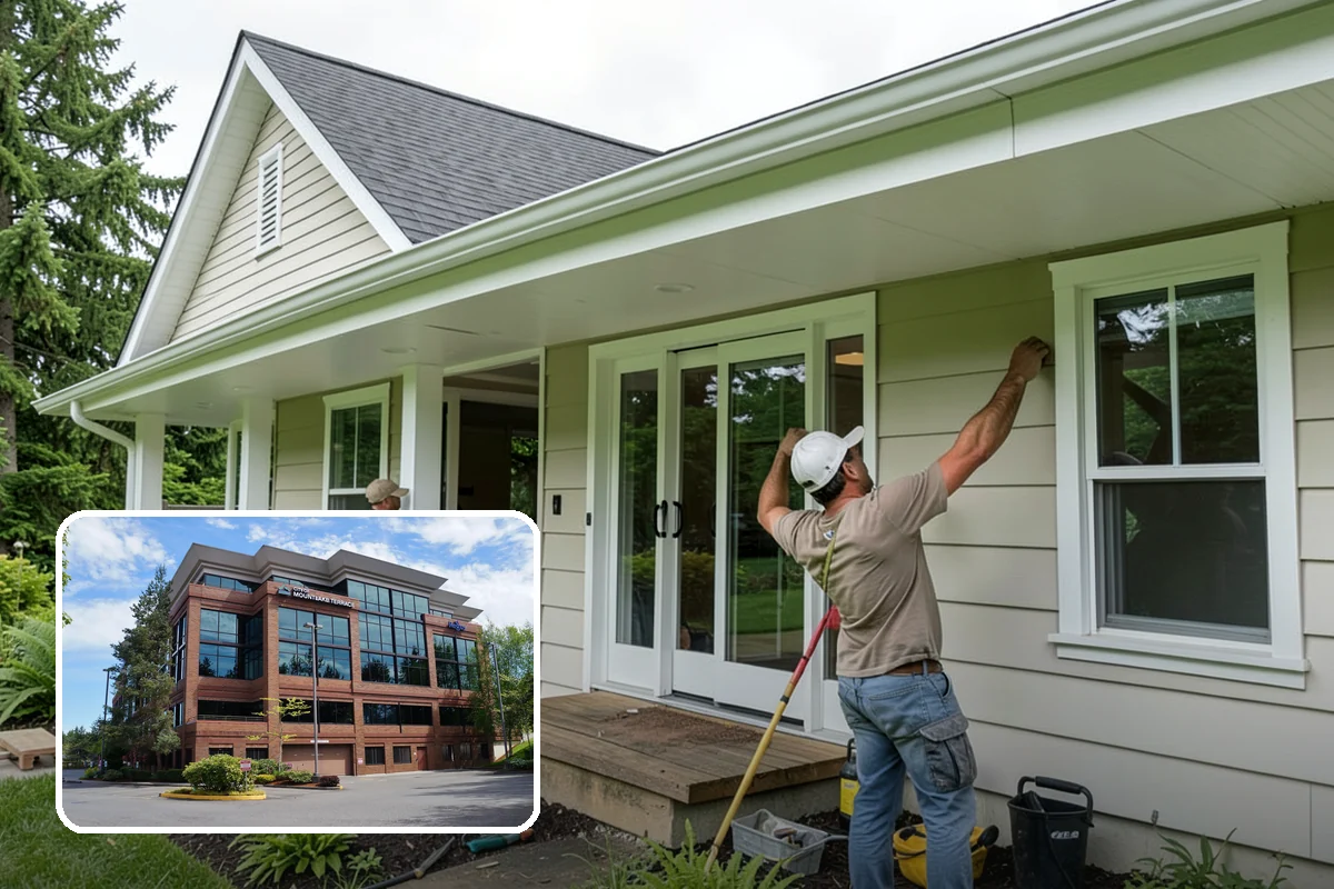 Glass Enclosure Installation in Mountlake Terrace, Snohomish County, WA - Wind and rain protection with open views