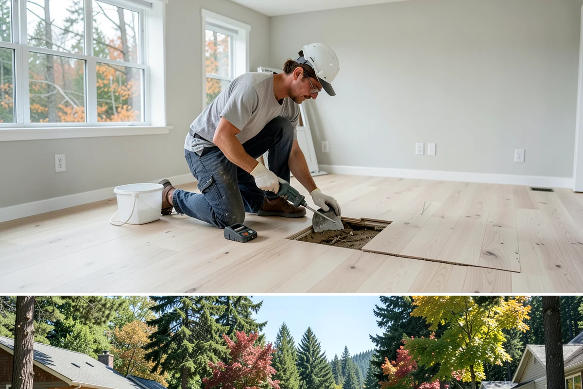 Glass Enclosure Installation in Orting, Pierce County, WA - We install and seal glass enclosures during dry stretches to lock out moisture from the start.