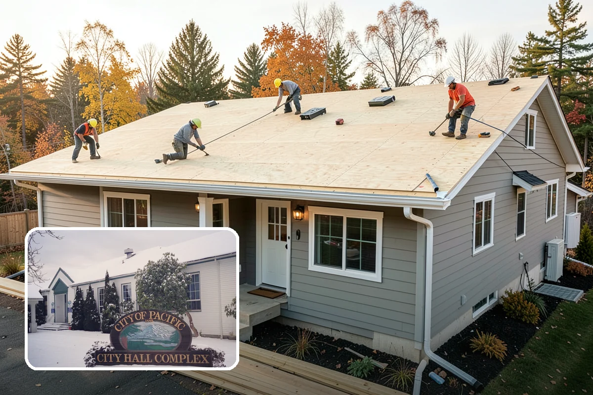 Glass Enclosure Installation in Pacific, King County, WA - Wind and rain protection with open views