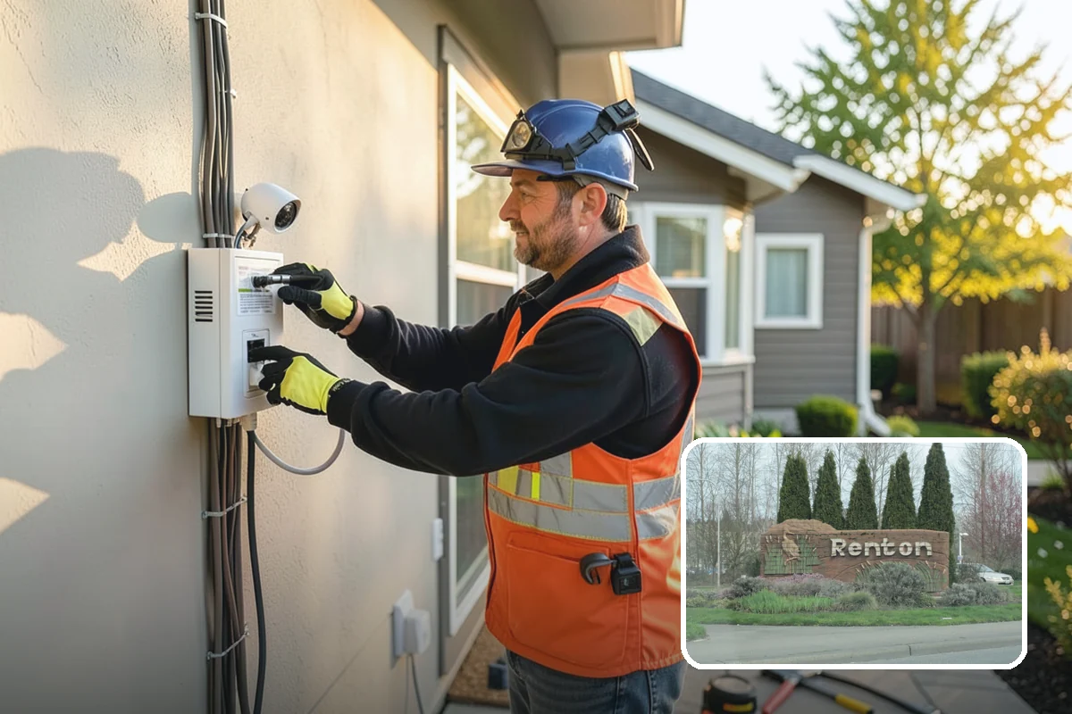 Glass Enclosure Installation in Renton, King County, WA - Wind and rain protection with open views