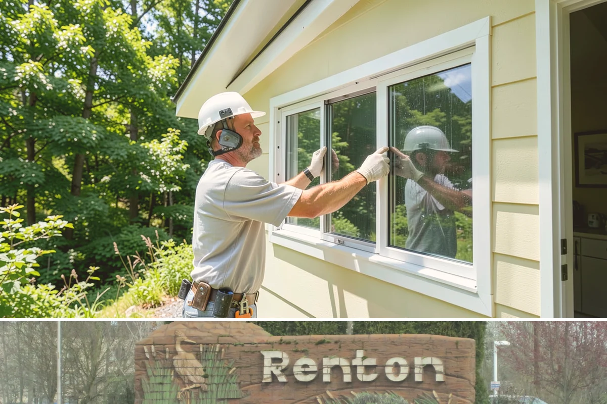 Glass Enclosure Installation in Renton, King County, WA - We install and seal glass enclosures during dry stretches to lock out moisture from the start.