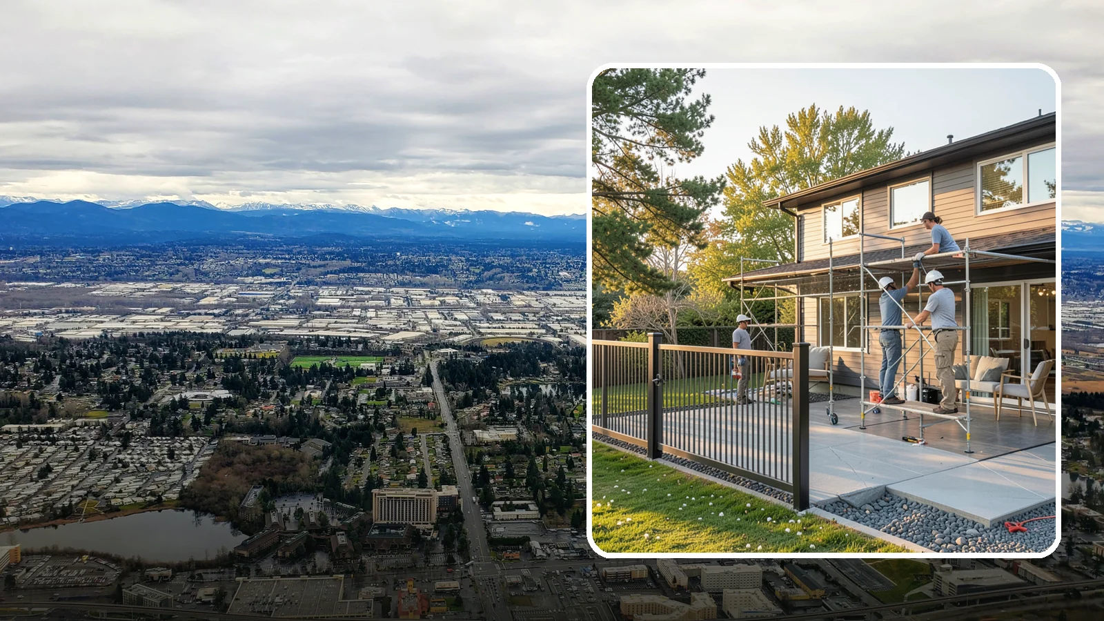 Glass Enclosure Installation in SeaTac, King County, WA - Installation of glass panel systems that enclose patios, porches, or entryways.