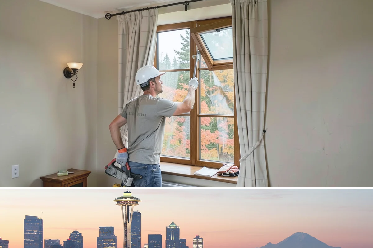 Glass Enclosure Installation in Seattle, King County, WA - We install and seal glass enclosures during dry stretches to lock out moisture from the start.