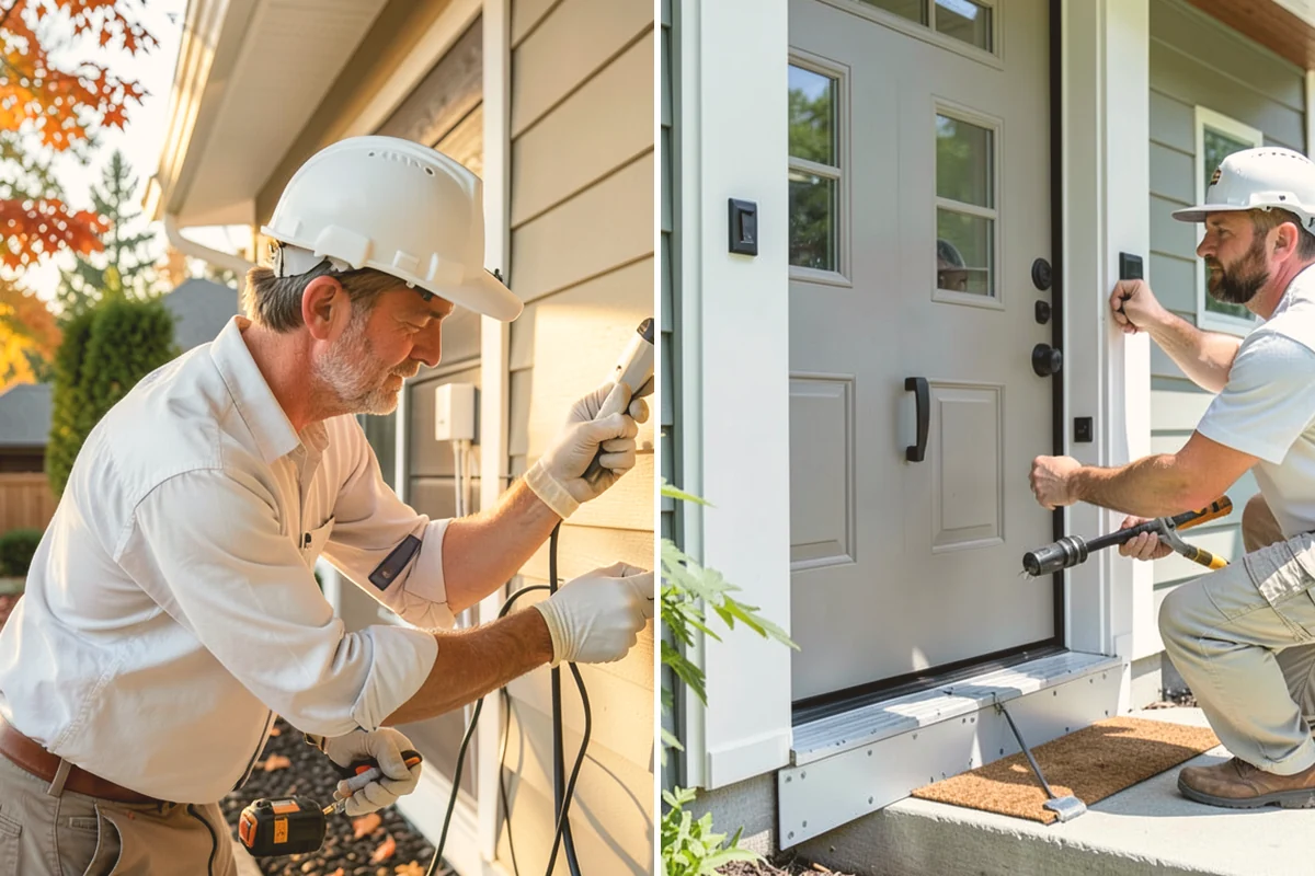 Glass Enclosure Installation in Snohomish, Snohomish County, WA - Measure the opening and select the panel system