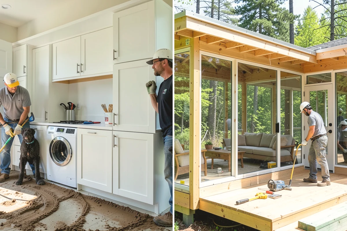 Glass Enclosure Installation in Steilacoom, Pierce County, WA - Measure the opening and select the panel system