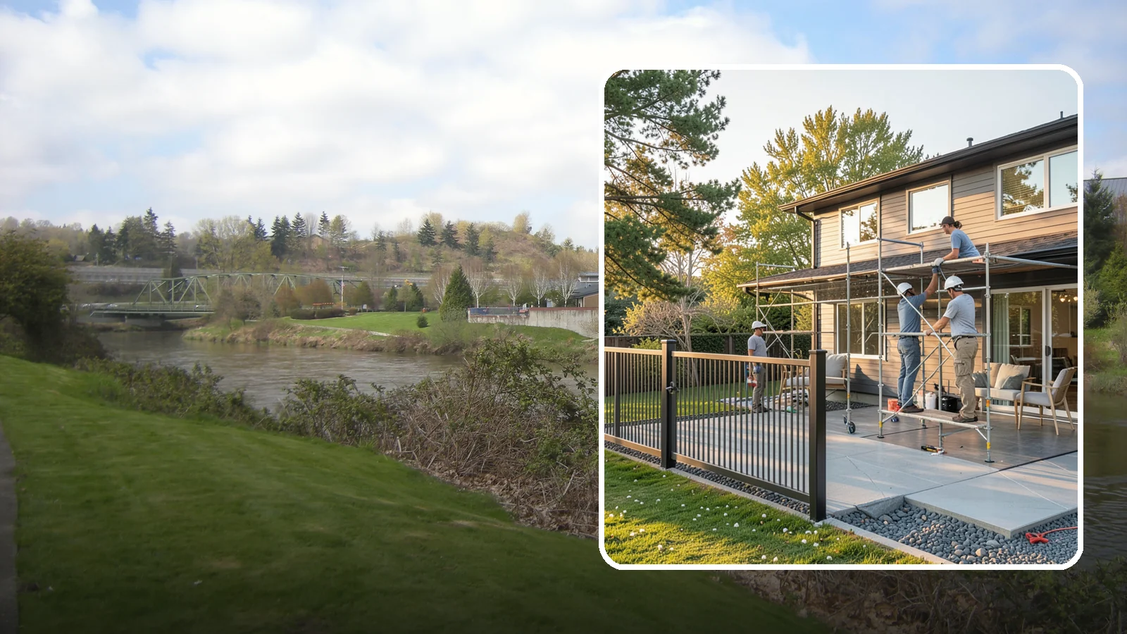 Glass Enclosure Installation in Tukwila, King County, WA - Installation of glass panel systems that enclose patios, porches, or entryways.