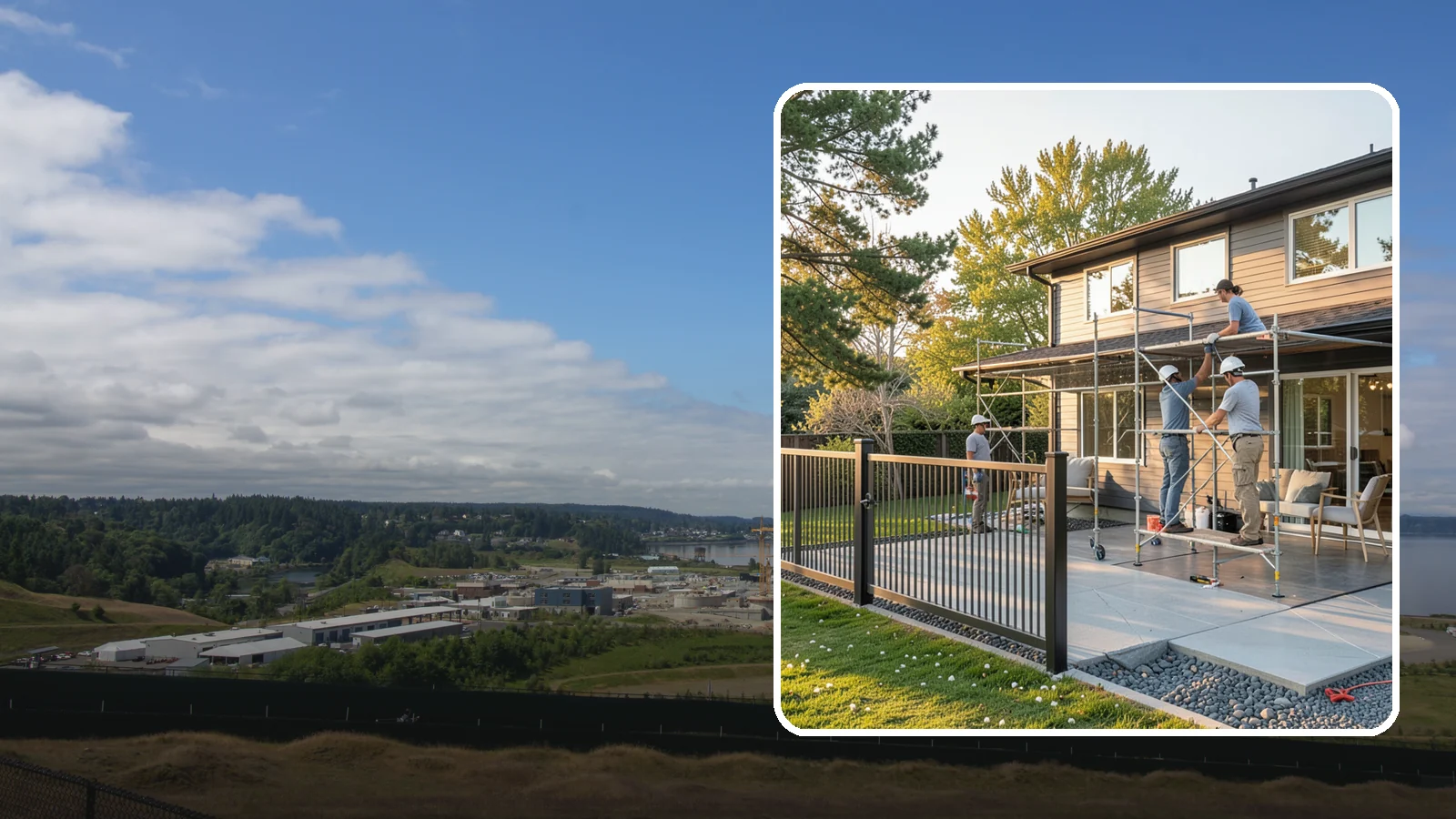Glass Enclosure Installation in University Place, Pierce County, WA - Installation of glass panel systems that enclose patios, porches, or entryways.