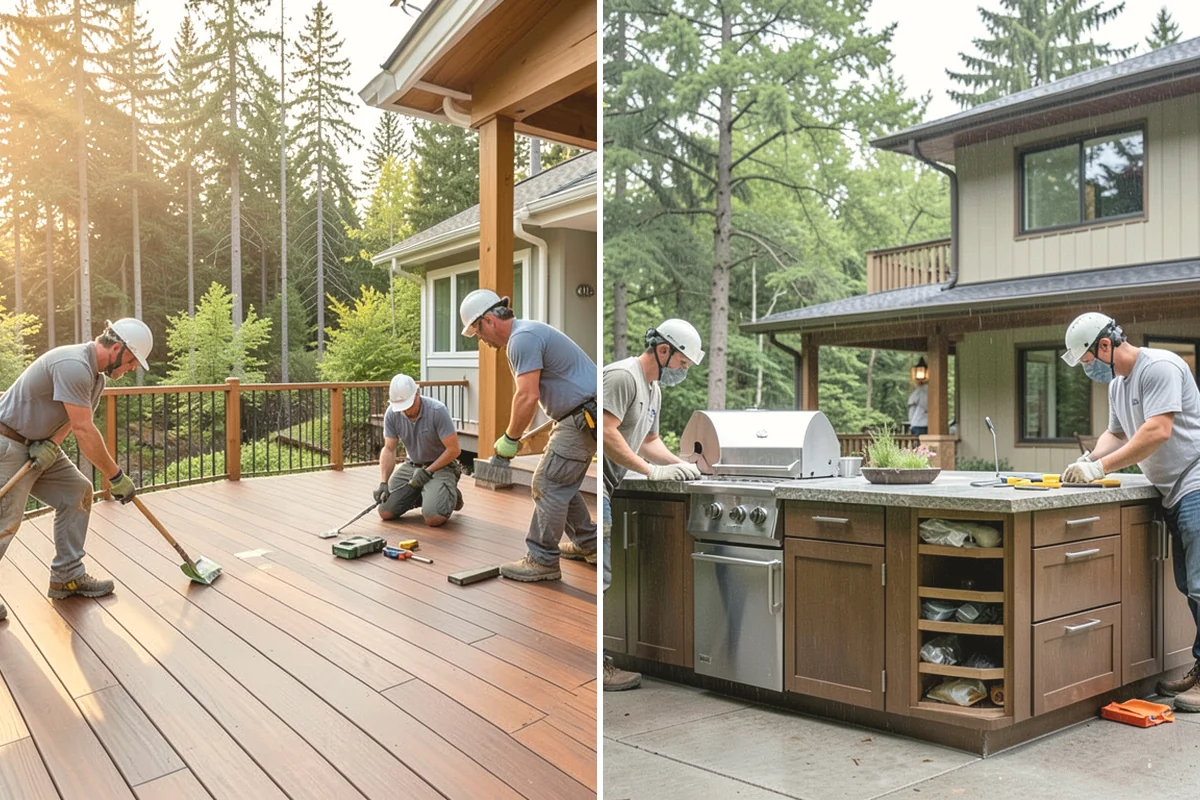 Glass Enclosure Installation in University Place, Pierce County, WA - Measure the opening and select the panel system