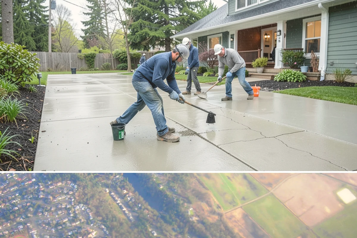 Glass Railing Installation in Algona, King County, WA - Glass railing work is precise indoor installation suited to any time of year.