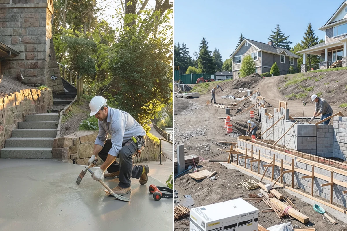 Glass Railing Installation in Beaux Arts Village, King County, WA - Measure openings and order tempered glass to fit