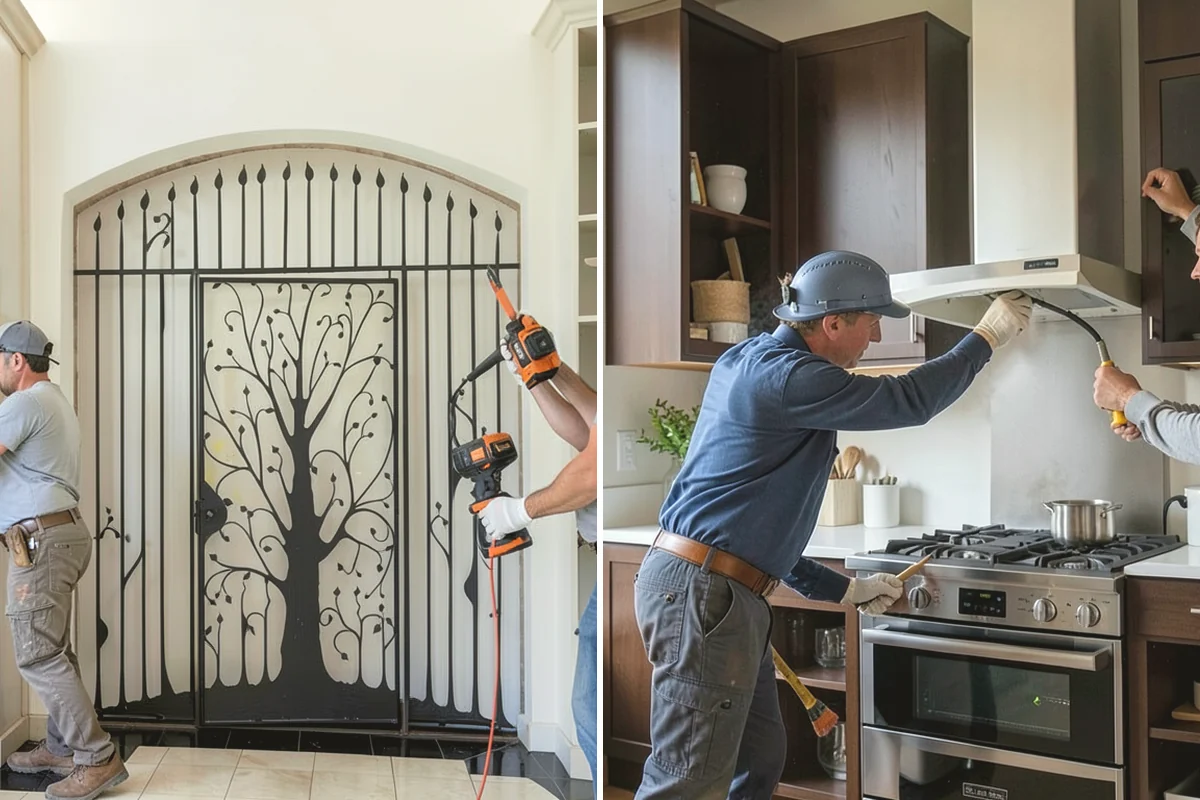 Glass Railing Installation in Carbonado, Pierce County, WA - Measure openings and order tempered glass to fit