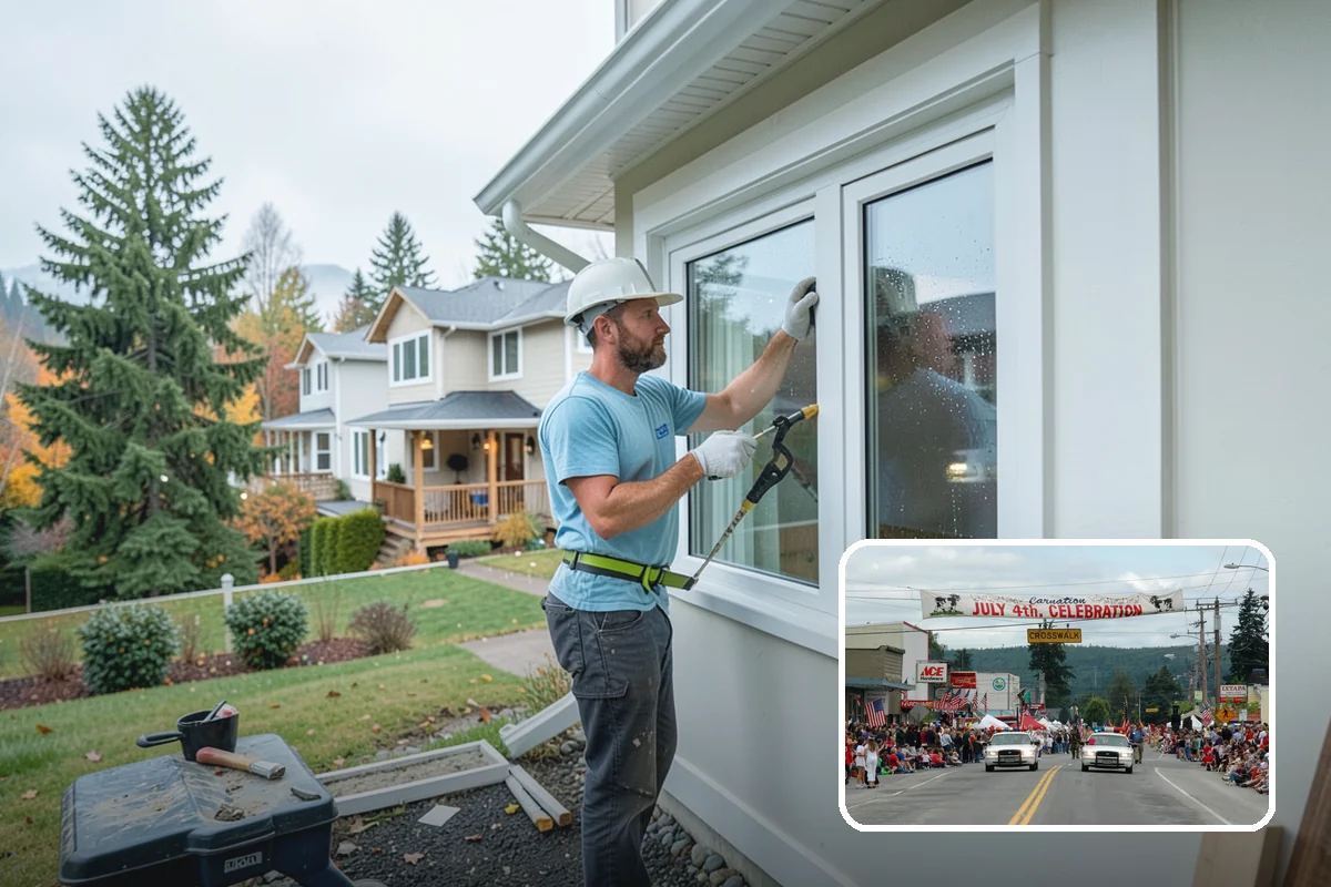 Glass Railing Installation in Carnation, King County, WA - Unobstructed views and a bright, open feel