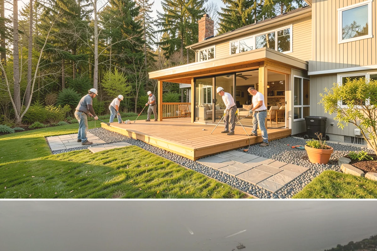 Glass Railing Installation in Des Moines, King County, WA - Glass railing work is precise indoor installation suited to any time of year.