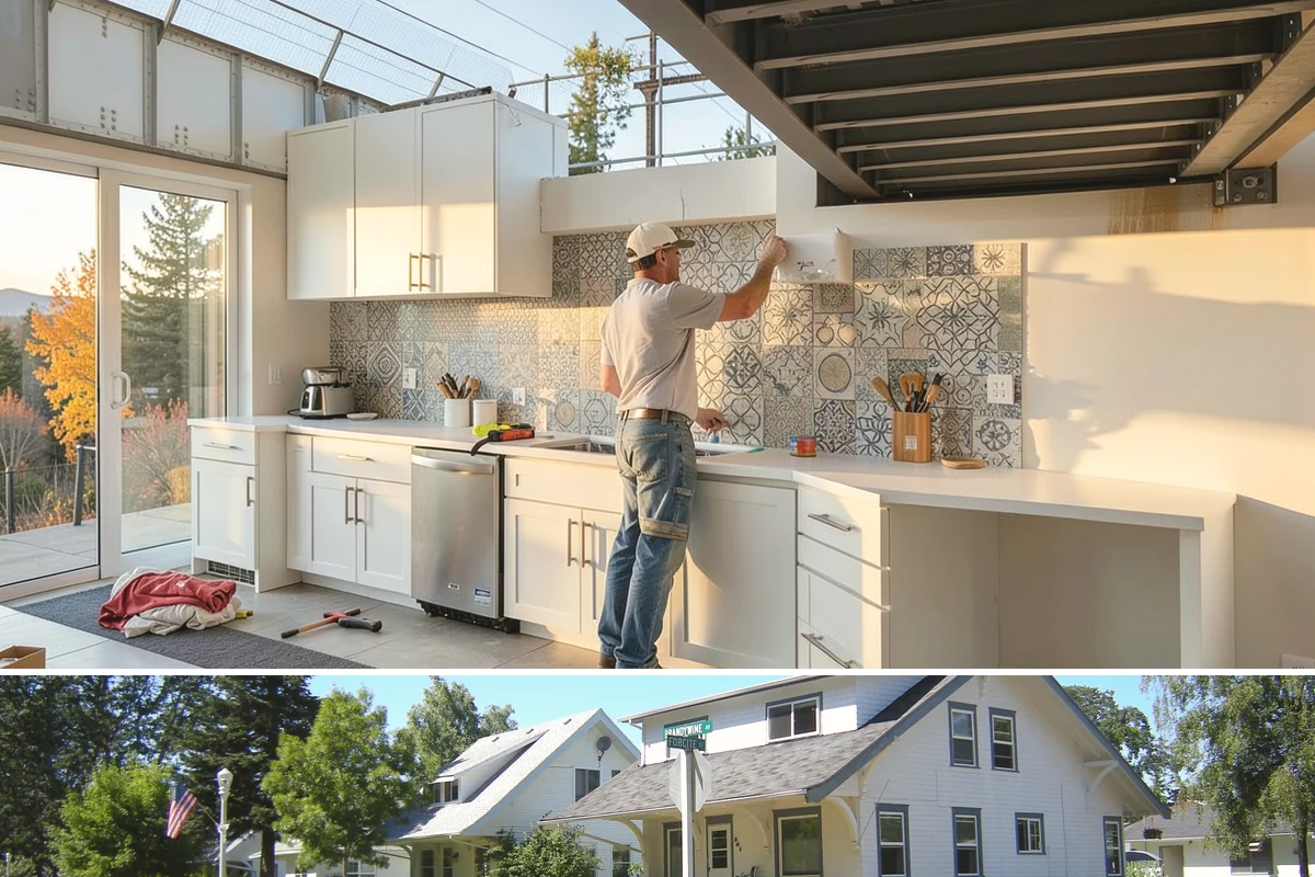 Glass Railing Installation in DuPont, Pierce County, WA - Glass railing work is precise indoor installation suited to any time of year.