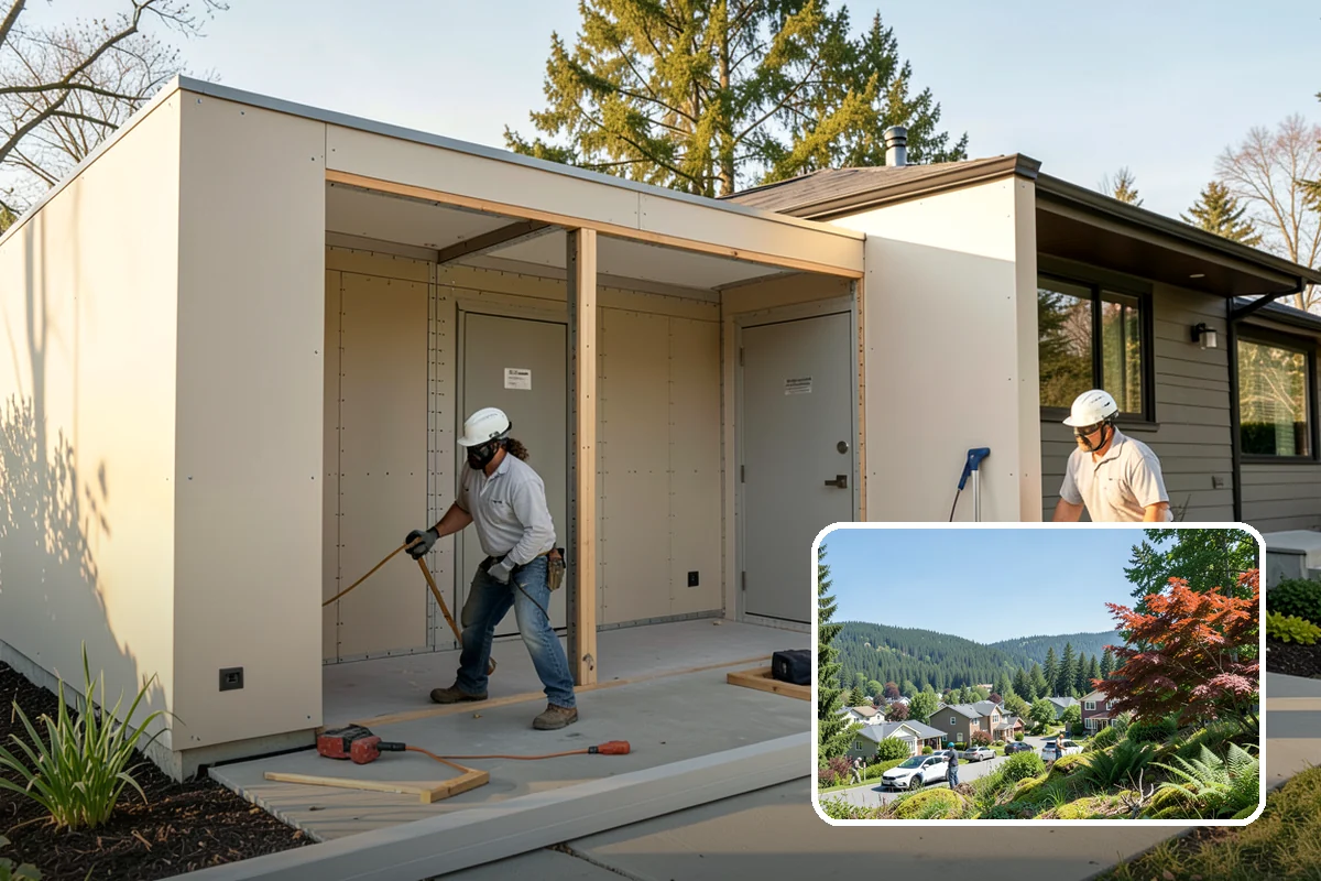 Glass Railing Installation in Index, Snohomish County, WA - Unobstructed views and a bright, open feel