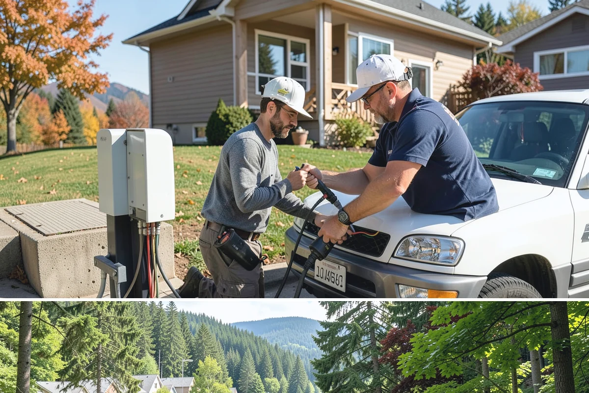 Glass Railing Installation in Lake Forest Park, King County, WA - Glass railing work is precise indoor installation suited to any time of year.