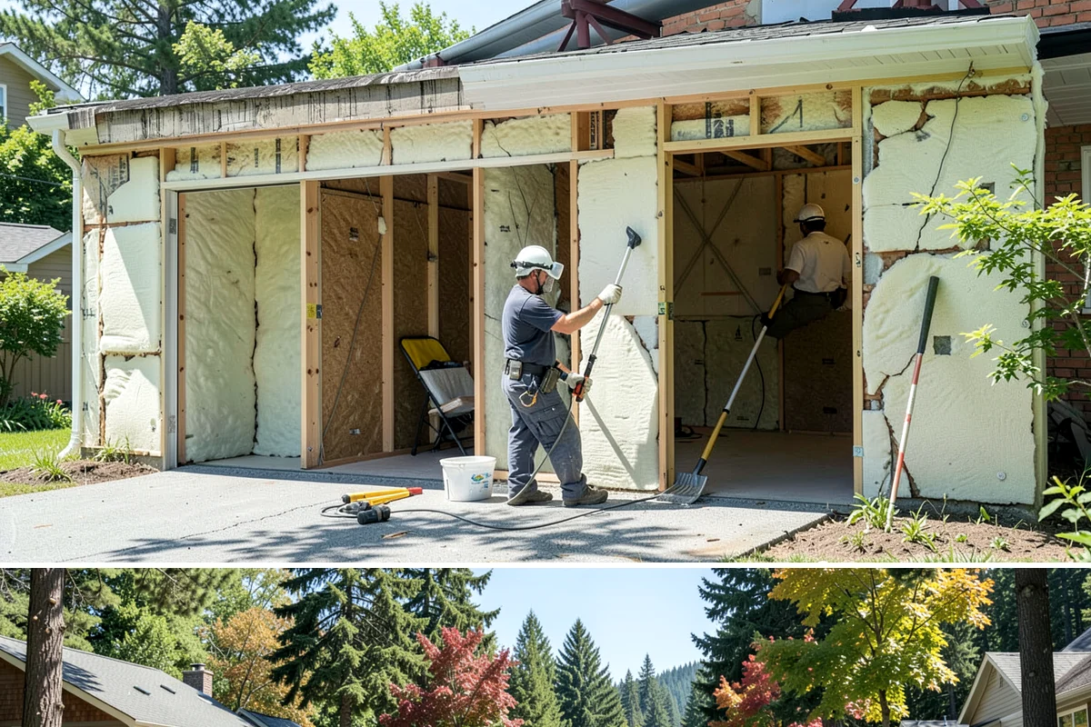 Glass Railing Installation in Orting, Pierce County, WA - Glass railing work is precise indoor installation suited to any time of year.
