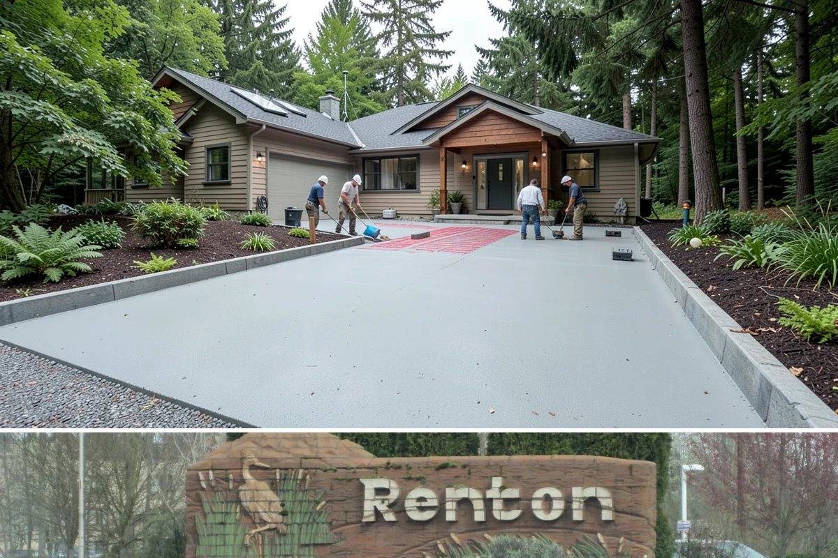 Glass Railing Installation in Renton, King County, WA - Glass railing work is precise indoor installation suited to any time of year.