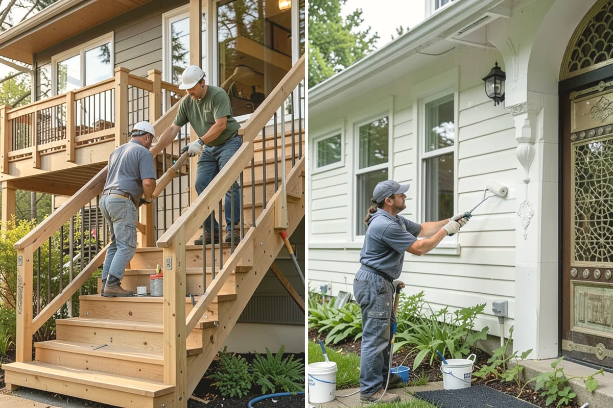 Glass Railing Installation in University Place, Pierce County, WA - Measure openings and order tempered glass to fit