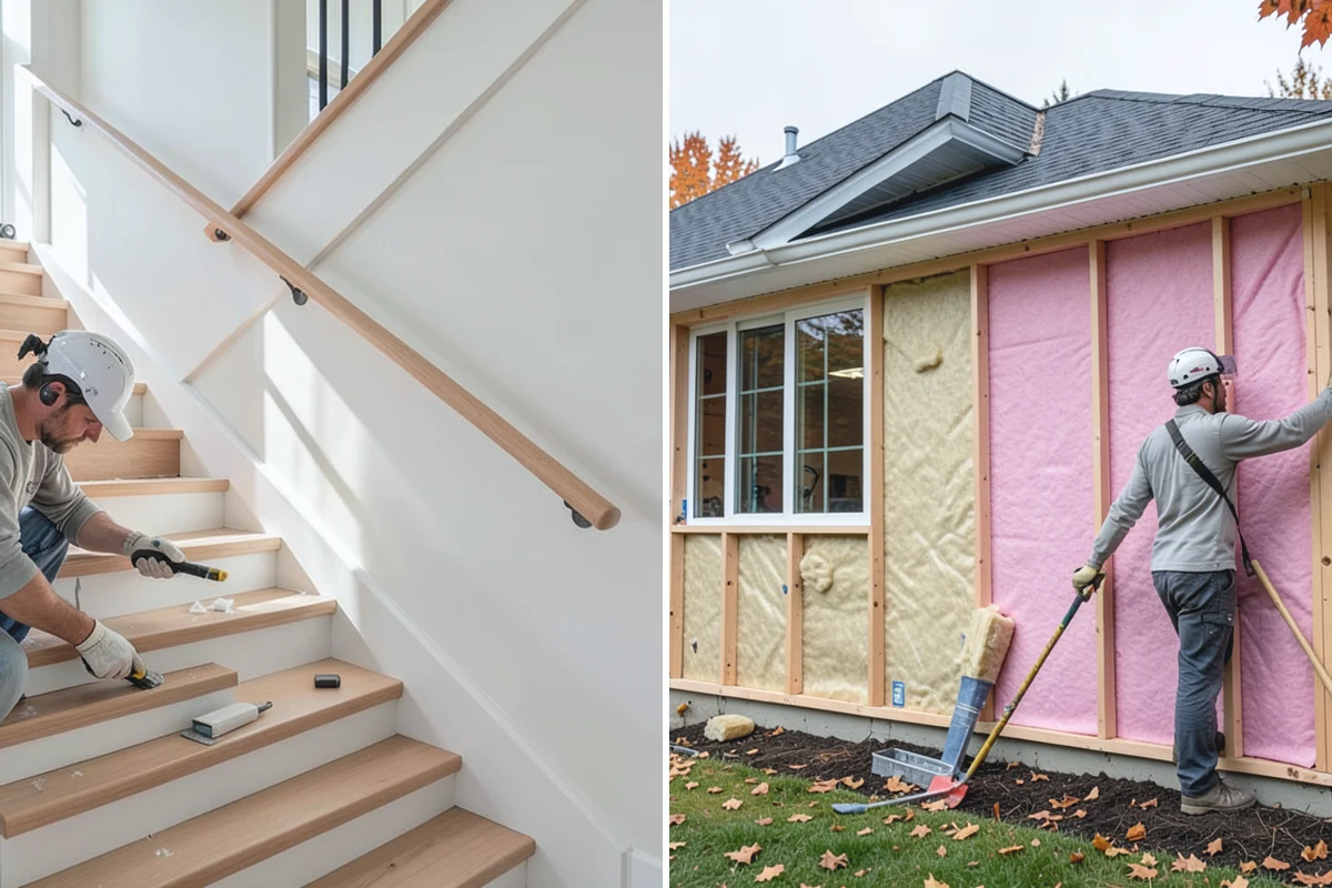 Glass Railing Installation in Woodinville, King County, WA - Measure openings and order tempered glass to fit