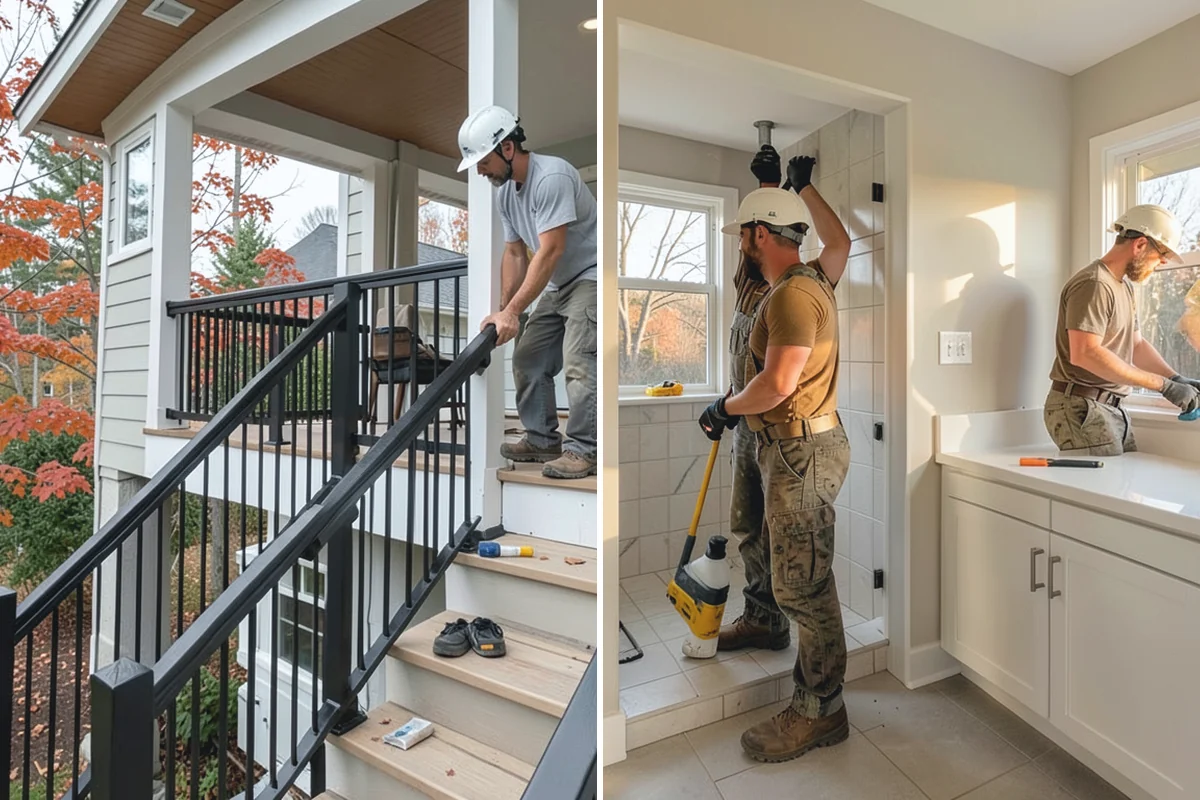 Grab Bar Installation in Beaux Arts Village, King County, WA - We assess bathroom layout and identify the safest anchor points