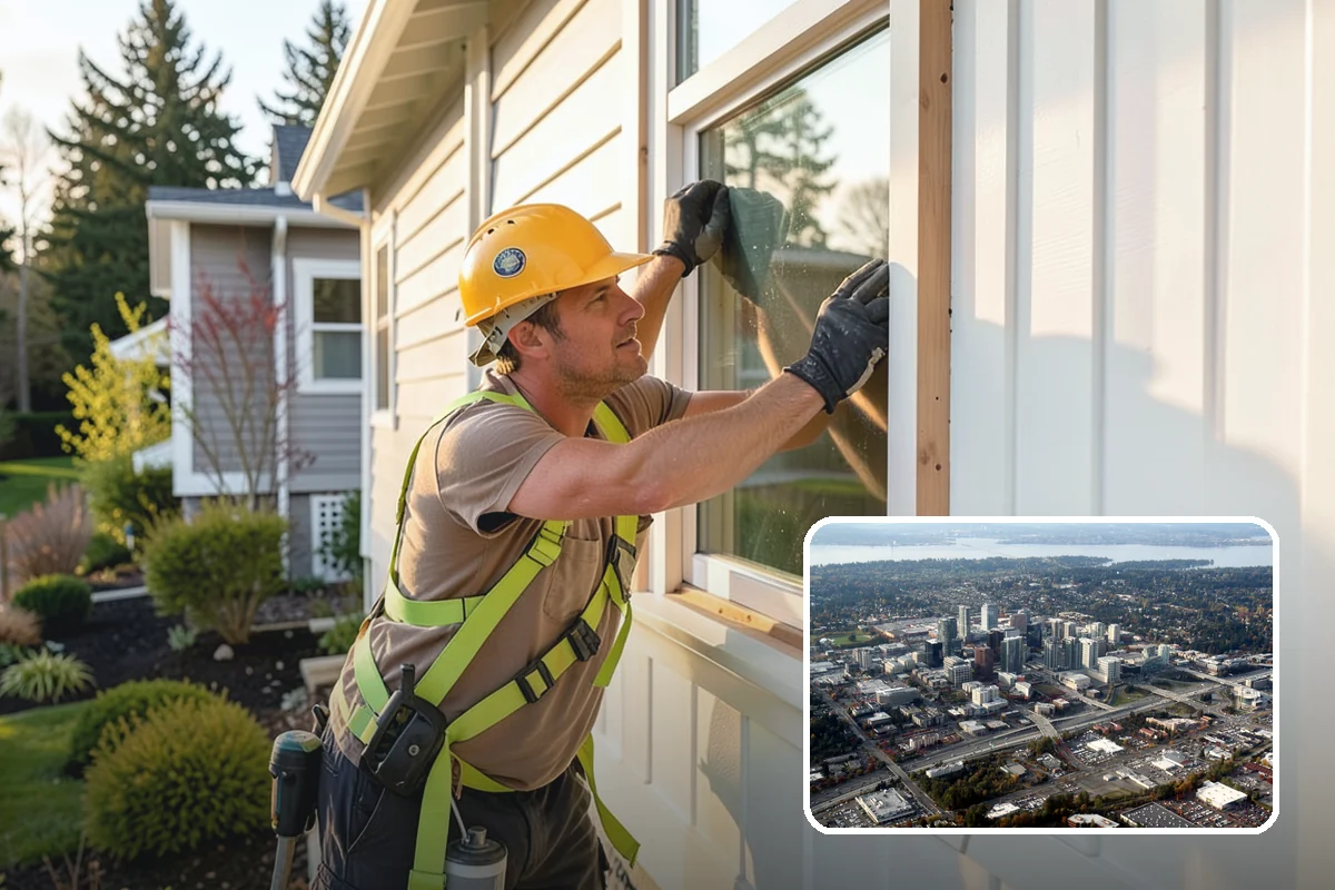 Grab Bar Installation in Bellevue, King County, WA - Bars anchored into studs or added blocking for genuine load capacity