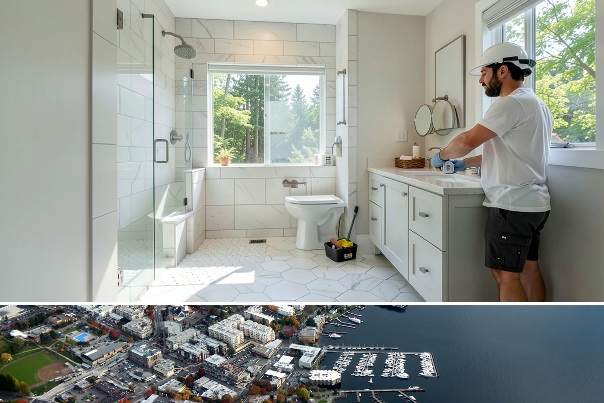 Grab Bar Installation in Kirkland, King County, WA - Grab bar installation is a fast, any-season upgrade that can be completed in a single visit regardless of weather.