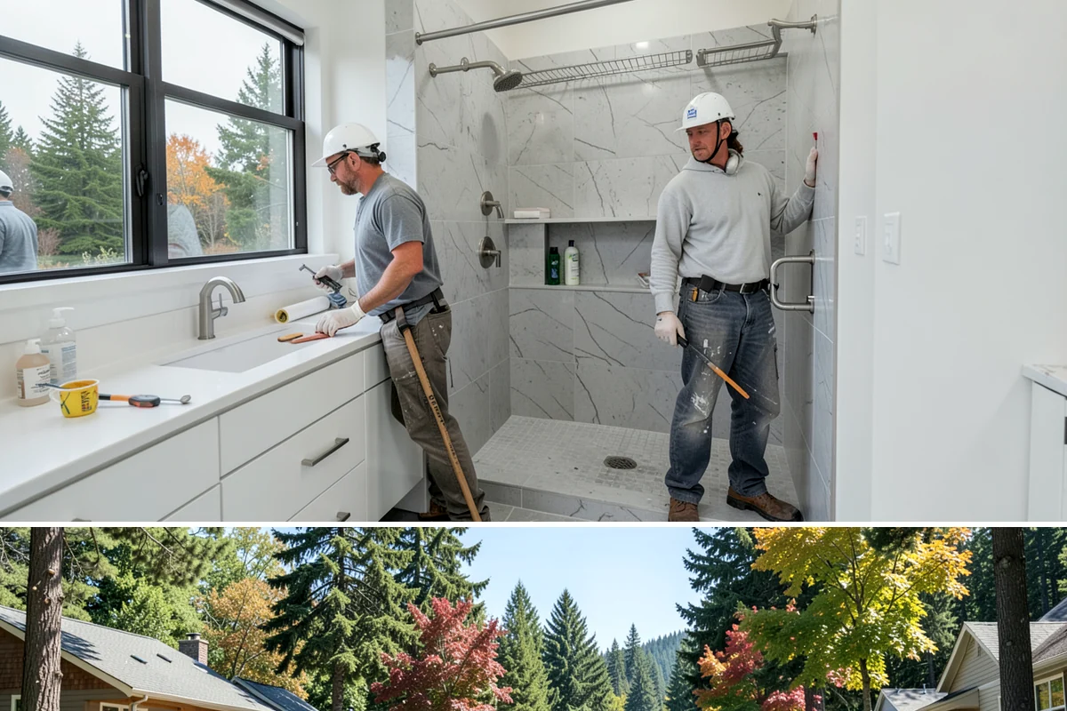 Grab Bar Installation in Orting, Pierce County, WA - Grab bar installation is a fast, any-season upgrade that can be completed in a single visit regardless of weather.