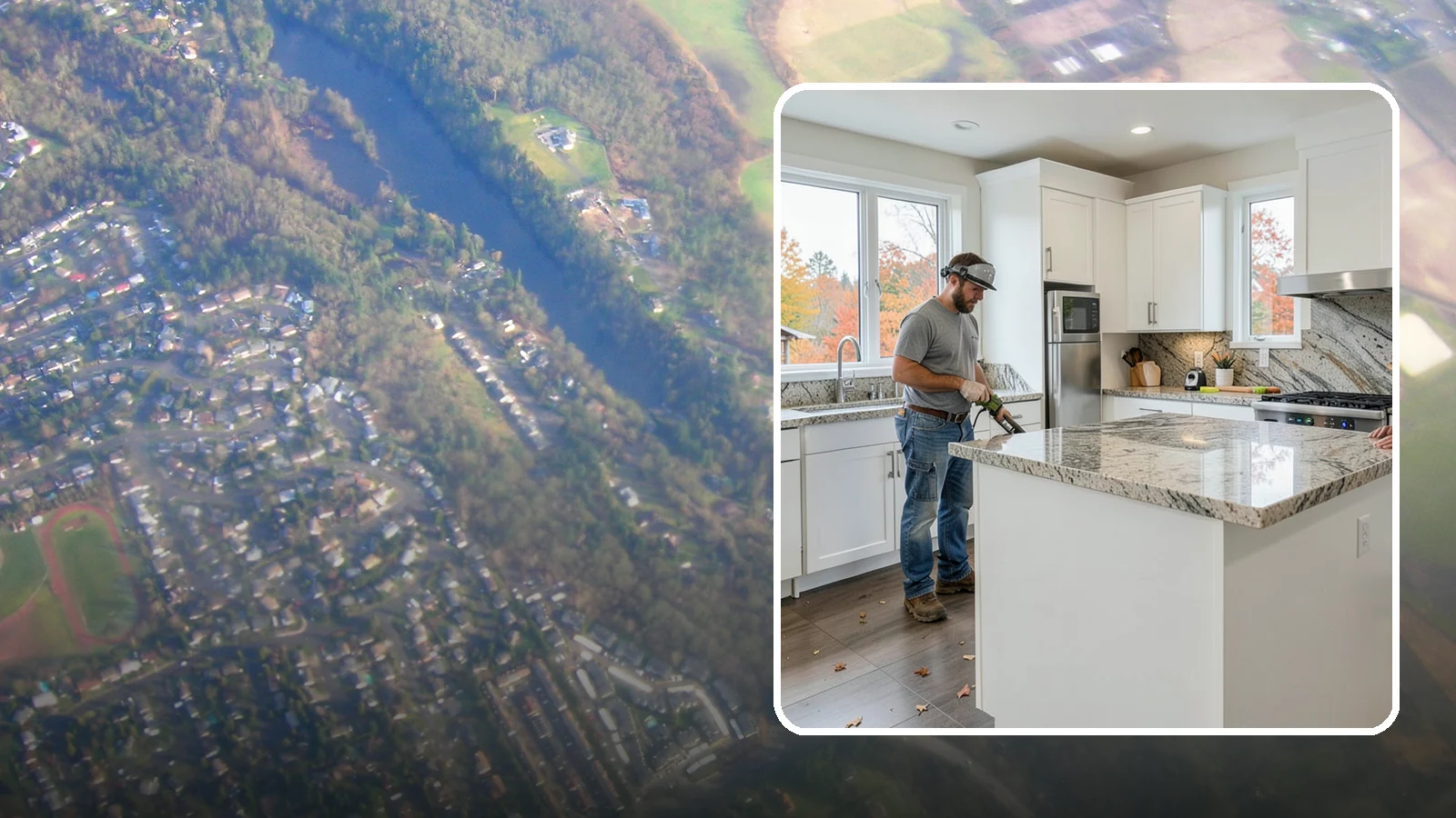 Granite Countertop Installation in Algona, King County, WA - Natural granite countertop installation offering one-of-a-kind stone patterns and rugged heat-resistant durability.