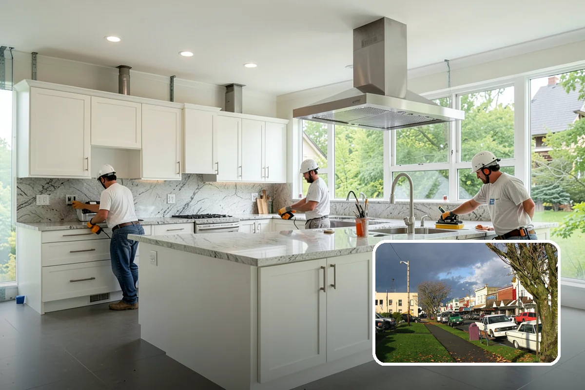 Granite Countertop Installation in Arlington, Snohomish County, WA - Unique natural patterns in every slab