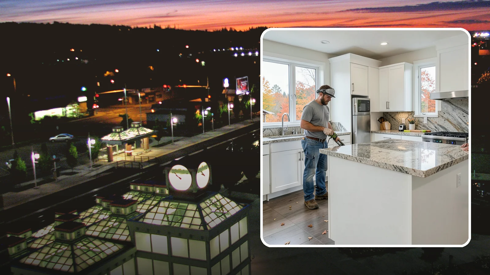 Granite Countertop Installation in Auburn, King County, WA - Natural granite countertop installation offering one-of-a-kind stone patterns and rugged heat-resistant durability.