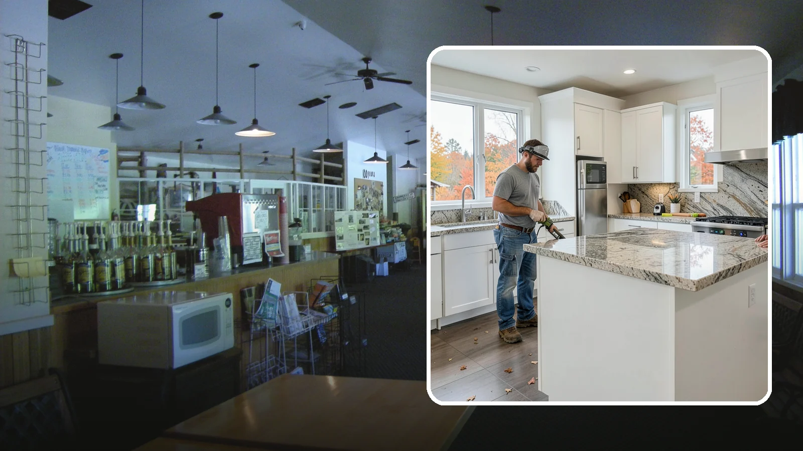 Granite Countertop Installation in Black Diamond, King County, WA - Natural granite countertop installation offering one-of-a-kind stone patterns and rugged heat-resistant durability.